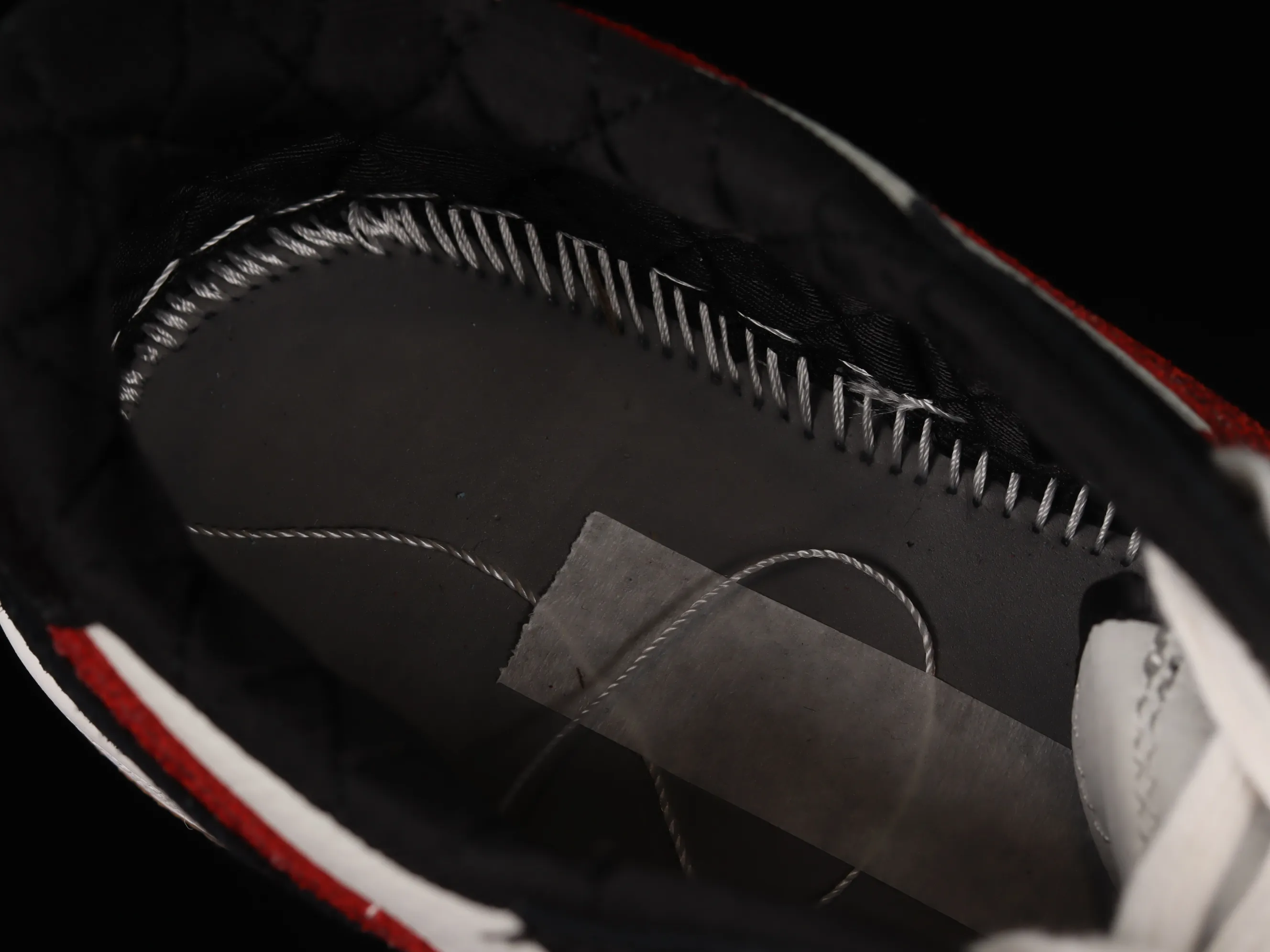 All categories Air Jordan Jordan series basketball shoes Air Jordan 1 Low Z version Air Jordan 1 Low AJ1 Joe 1 black and white red burst pattern low-top cultural basketball shoes DZ0798-108